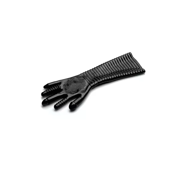 XR Brands - Pleasure Fister - strukturierter Fisting-Handschuh (schwarz)
