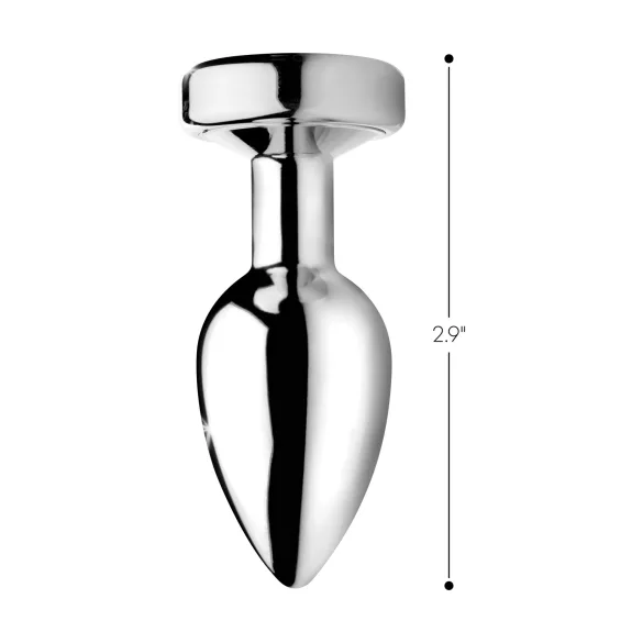 Booty Sparks - Leuchtender Analplug - Klein (Silber)