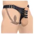 Strict - Herren Keuschheitsgürtel mit Analplug (schwarz)