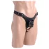 Strict - Herren Keuschheitsgürtel mit Analplug (schwarz)
