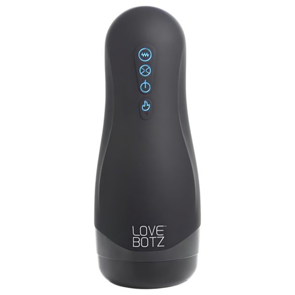 Lovebotz Auto Milker - Wasserdichter Sauger-Vibrator Masturbator (Schwarz)