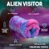 Creature Cocks Cyclone - Silikon Alien Vagina (Lila-Pink)