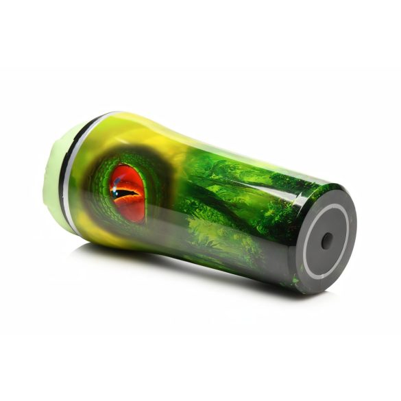 Creature Cocks Raptor - Reptilienkünstlermuschiehülle (schwarz-grün)