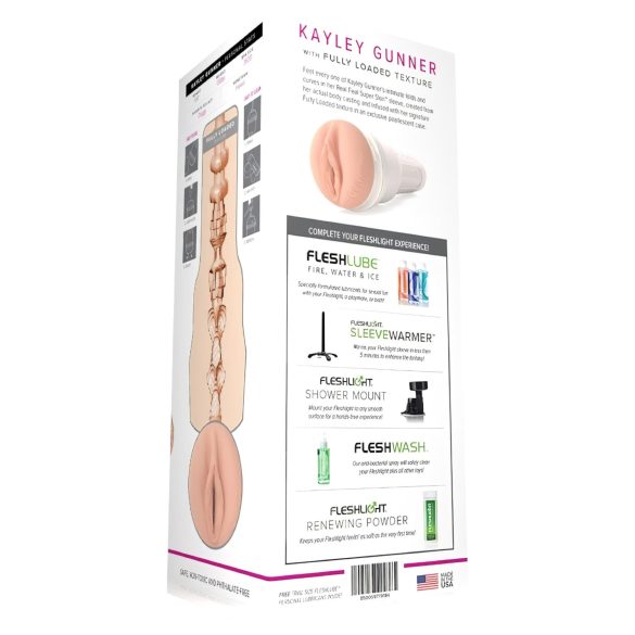 Fleshlight Kayley Gunner - Natürliche Gefühl Vaginalöffner