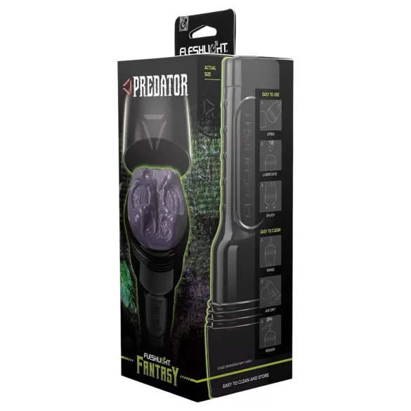 Fleshlight Fantasy Predator - Fantasy-Kunstvagina-Masturbator (lila)