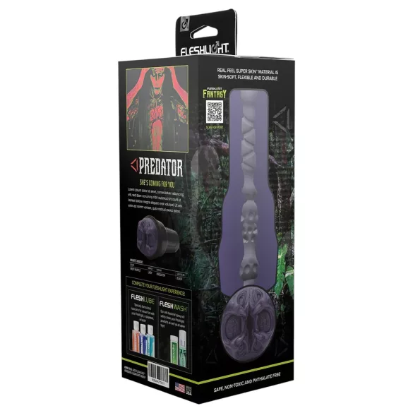 Fleshlight Fantasy Predator - Fantasy-Kunstvagina-Masturbator (lila)