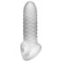Fat Boy Checker - Penis-Mantel, Weiß (15 cm)