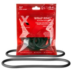   Perfect Fit Slim Wrap 12 - schlanker Penisring - schwarz (30cm)