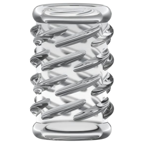 Stay Hard - Penismanschette mit Muster (transparent)