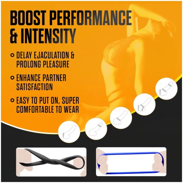 Stay Hard - Penisring-Set - 3 Stück (bunt)