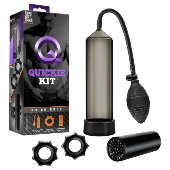 Quickie Kit - Penis Pump Set - Dick (4-teilig)