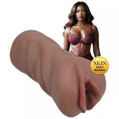   XKIN Next Door Amani - lebensechter Vaginalmasturbator (dunkles Natur)
