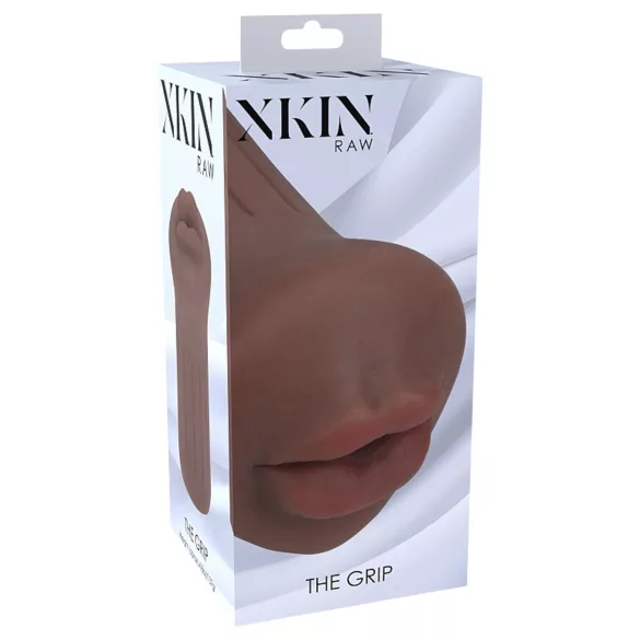 XKIN - künstliche Mund-Masturbator - S (dunkles Natur)
