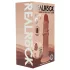 RealRock - Dildo mit doppelter Dichte, naturgetreu (sonnengebräunt) - 15,5 cm