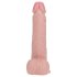 REALROCK - Saugnapf Stoßvibrator - natur (20,5cm)