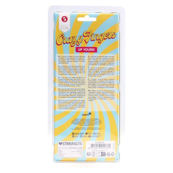 S-Line - Mittelfinger Dildo (natur)