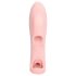 Loveline - gerippter Finger-Vibrator (pink)