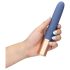 Loveline Travel - Akku-Vibrator mit Gleitmitteltank (Pastellblau)