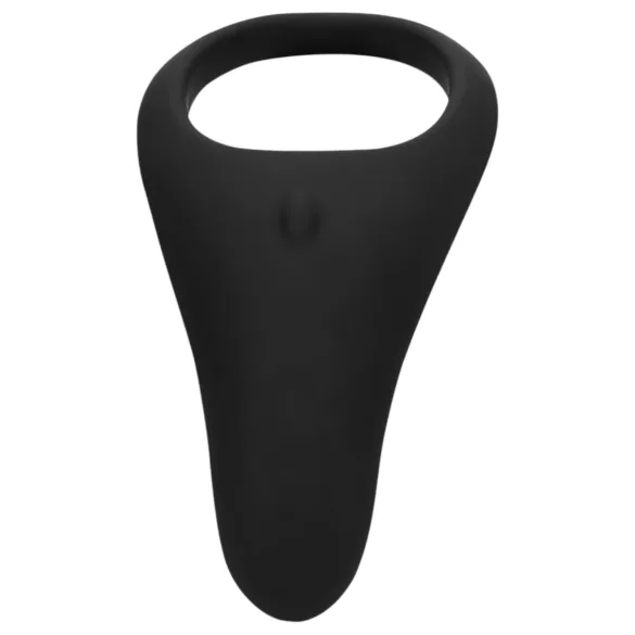 Loveline - Wiederaufladbarer vibrierender Penis- & Hodenring (schwarz)