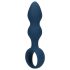 Loveline - Anal-Dildo mit Ring - mittel (blau)