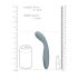 Loveline - Wiederaufladbarer G-Punkt Vibrator (Grau)