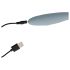 Loveline - Wiederaufladbarer G-Punkt Vibrator (Grau)