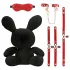 Bondage Rabbit - BDSM Häschen (schwarz)