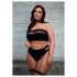 Le Désir Plus Size - 3-teiliges Dessous-Set - Schwarz (XL-4XL)