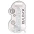 REALROCK - transparenter realistischer Dildo - transparent (17cm)