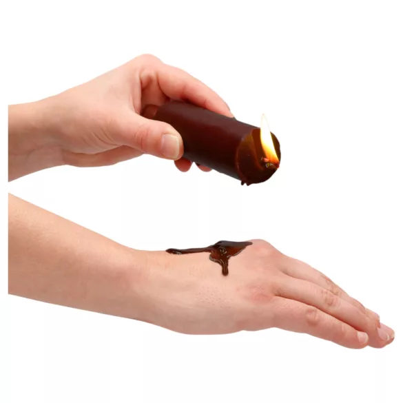 Ouch Chocolate - Duftende Wachskerze schokoladenartig (100g)