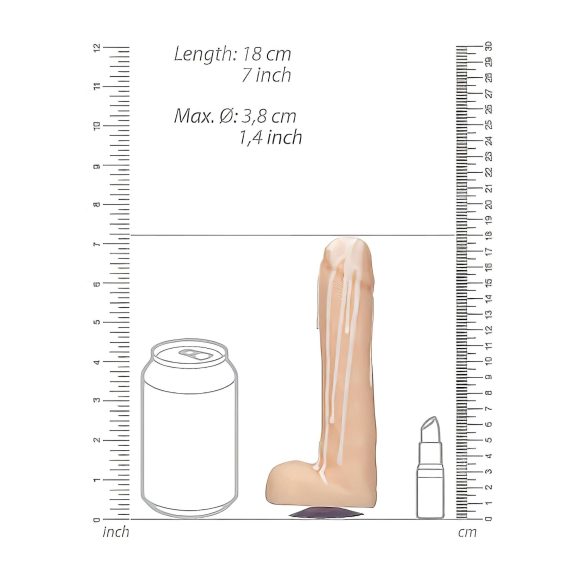 Dicky Cum - Natürliche Penis- und Hodenseife (250g)