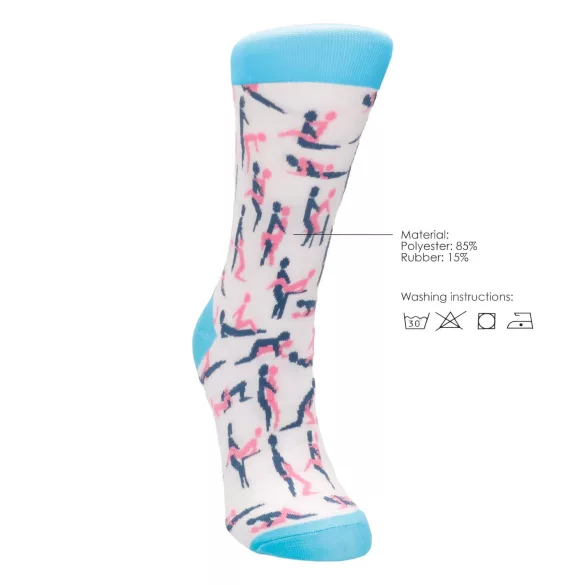 S-Line Sexy Socks - Baumwollsocken - Kamasutra - 42-46