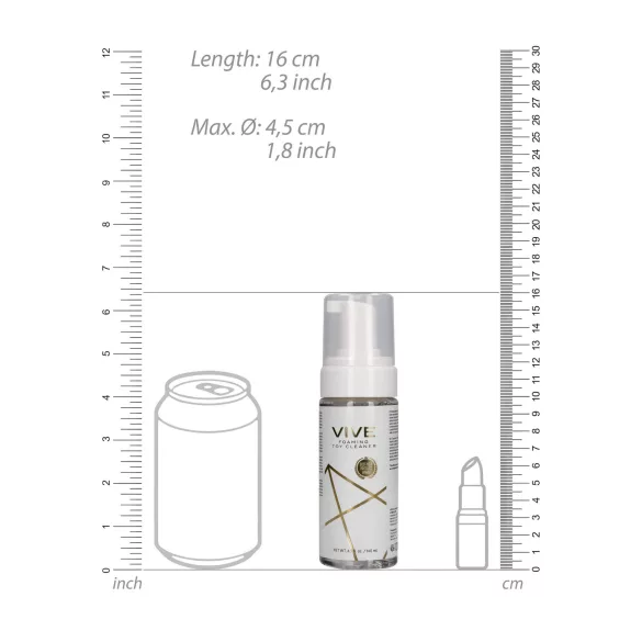Vive - Sexspielzeug-Reinigungsschaum (140ml)