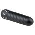 Easytoys Diamond Spiral - gedrehter Stabvibrator (schwarz)