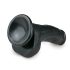 Easytoys - Saugnapf-Dildo mit Hoden (15 cm) - Schwarz