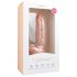 Easytoys - Dildo mit Saugnapf und Hoden (22,5 cm) - Naturfarben