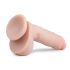 Easytoys - Dildo mit Saugnapf und Hoden (22,5 cm) - Naturfarben