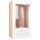 Easytoys - Großer Dildo mit Saugnapf und Hoden (29,5 cm) - Hautfarben