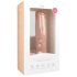 Easytoys - Großer Dildo mit Saugnapf und Hoden (29,5 cm) - Hautfarben