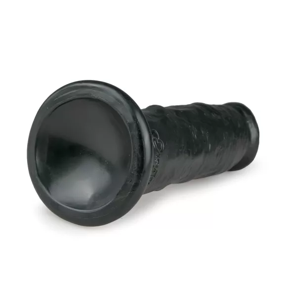 EasyToys - realistisch­er Dildo mit Saugnapf (15,5 cm, schwarz)