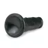 EasyToys - realistisch­er Dildo mit Saugnapf (15,5 cm, schwarz)