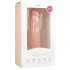 EasyToys - realistisch wirkender Dildo mit Saugnapf (20,5 cm, naturfarben)