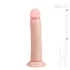 EasyToys - realistisch wirkender Dildo mit Saugnapf (20,5 cm, naturfarben)