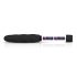 Easytoys Power Vibe - Gewundener Silikon-Vibrator (schwarz)