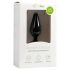 Easytoys Pointy Plug - mittlerer Ring-Analplug (schwarz)