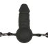 Easytoys - Mundknebel mit Dildo (schwarz)
