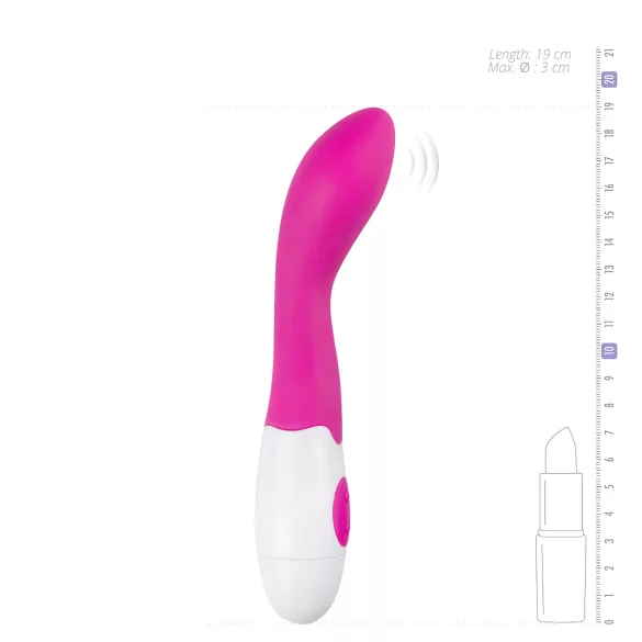 Easytoys Blossom Vibe - Silikon G-Punkt Vibrator (rosa)