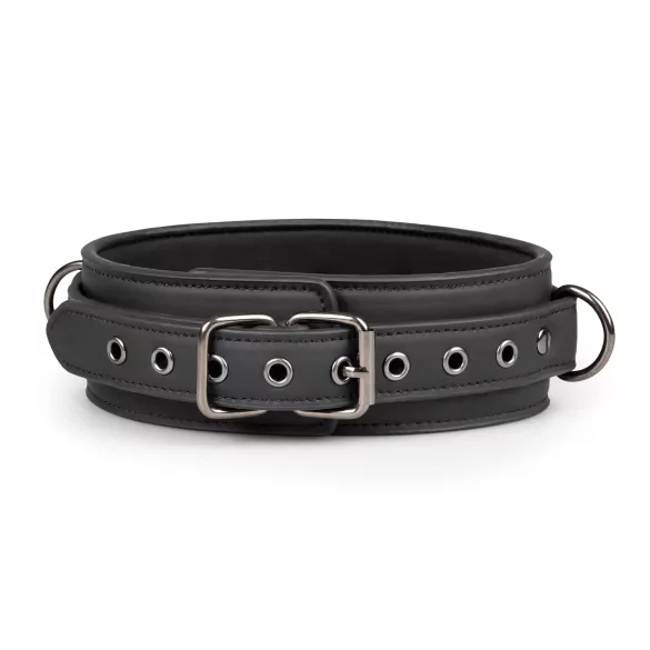 Easytoys - Fetisch Halsband & Leine (schwarz)