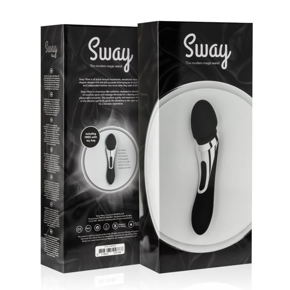 Sway No.1 Wand - Akku, 2in1 Massagevibrator (schwarz)