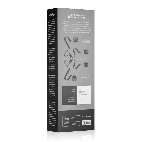 Easytoys - Bettfessel-Set (schwarz)